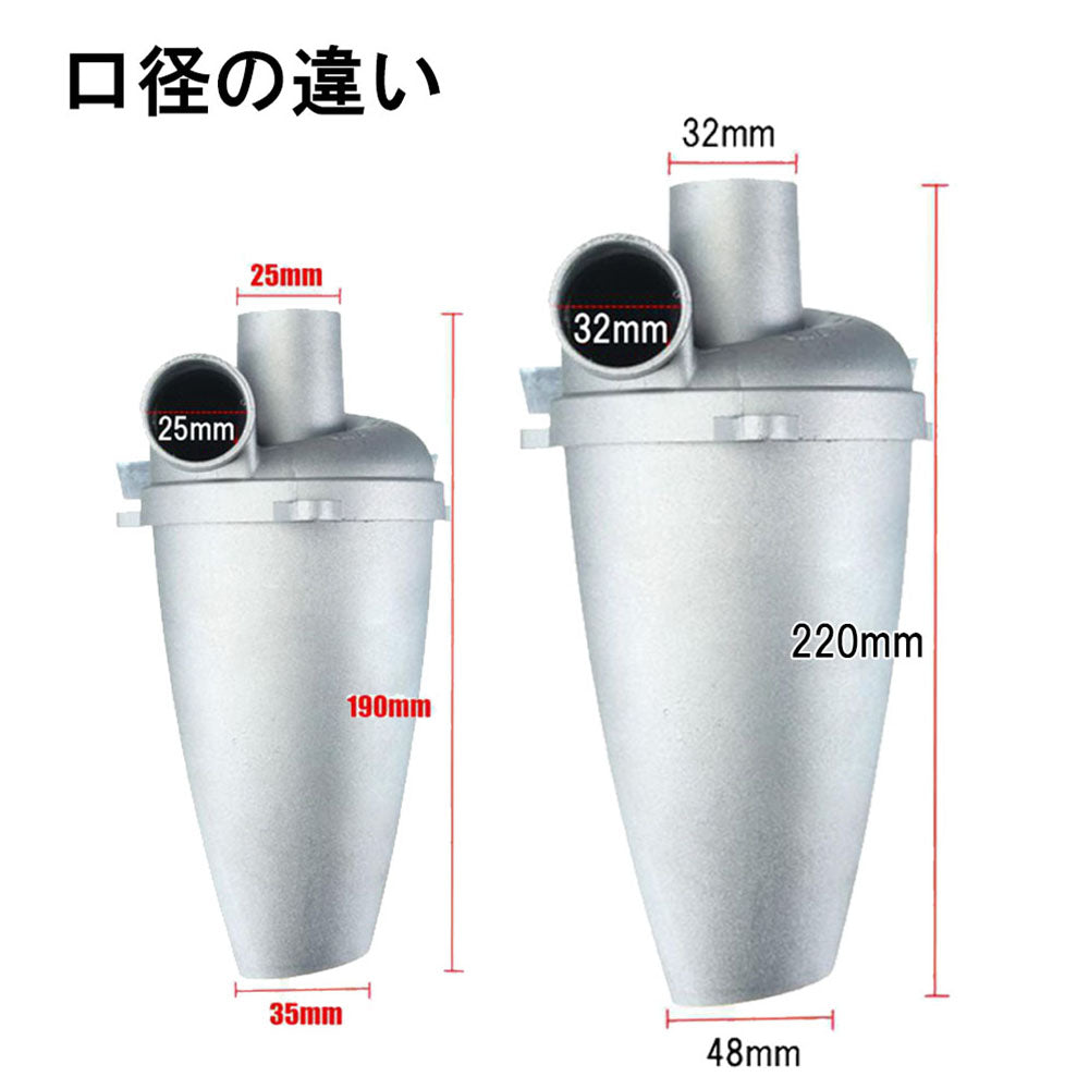 3型サイクロン部 ホース・ナット付き