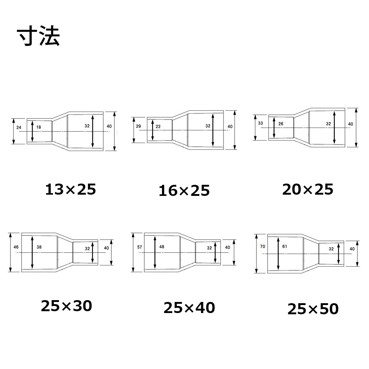 変換ソケットセット